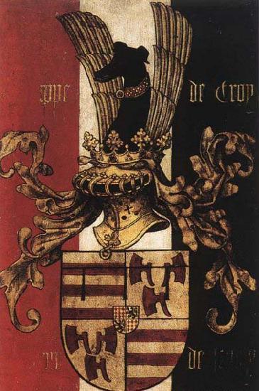 WEYDEN, Rogier van der Portrait Diptych of Philippe de Croy oil painting image
